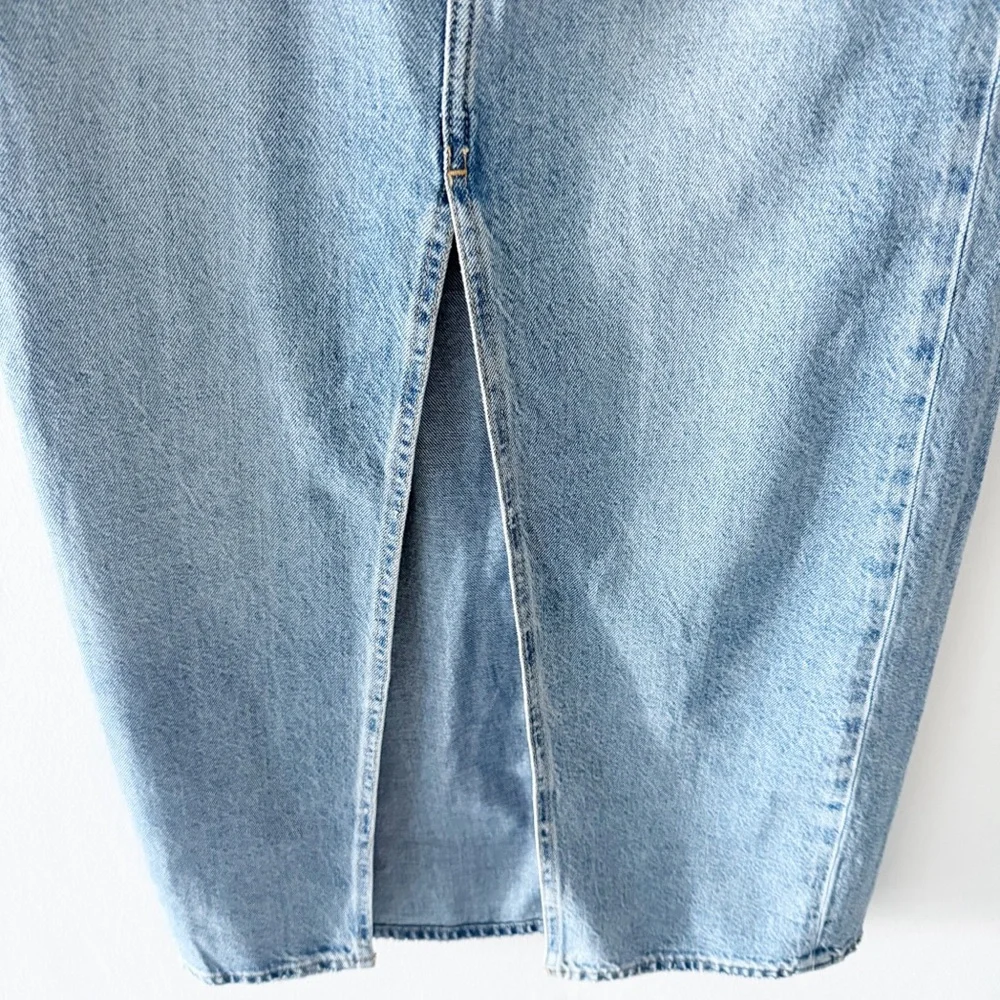 NEW Levi's Denim Ankle Column Skirt Size 26 - Picture 6 of 8